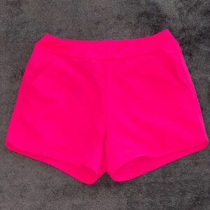 Lands’ End Neon Pink Shorts L 10-12 (Kids Size)